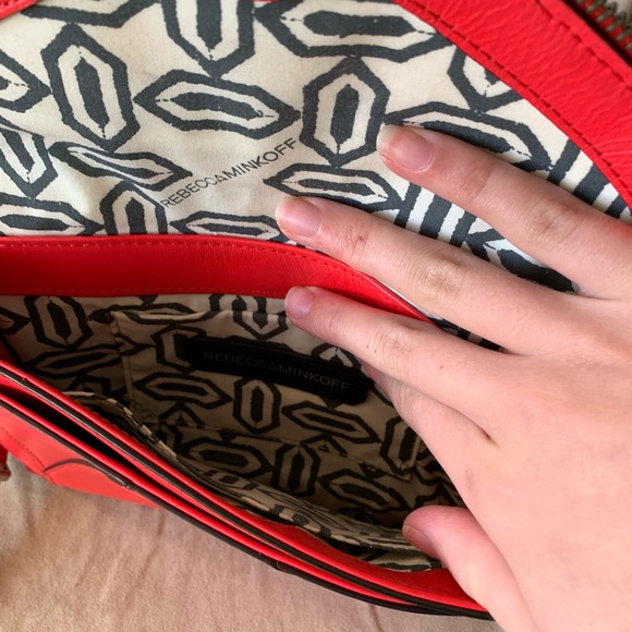 Rebecca Minkoff Red Envelope Crossbody - Picture 4 of 7